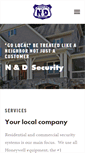 Mobile Screenshot of ndsecurity.com